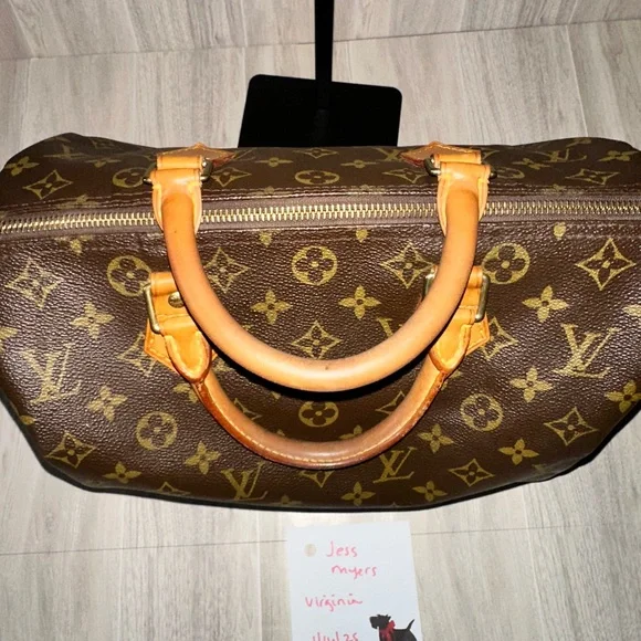 Louis Vuitton Monogram Brown and Tan Bag - Picture 7 of 14